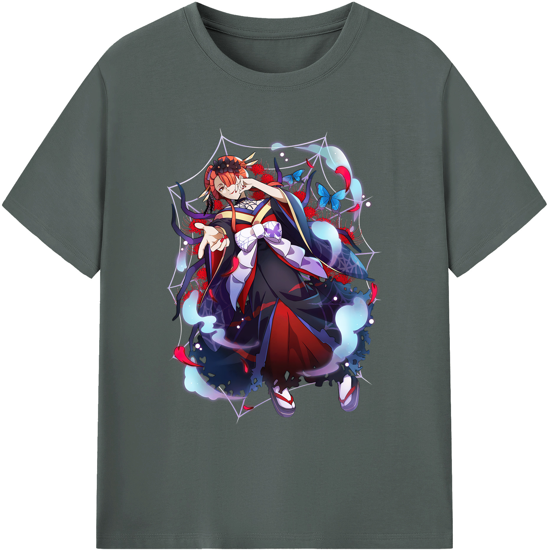 （画像用） 文豪ストレイドッグス Bungo Stray Dogs 綿100％ メンズ半袖Tシャツ｜肌触りやわらか＆通気性
